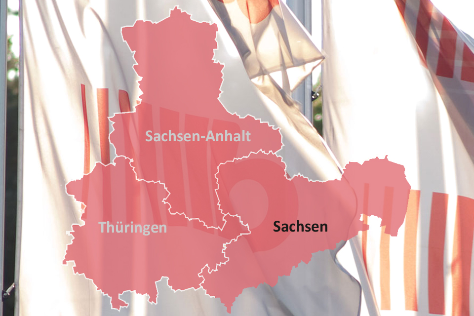 Einzugsgebiet Be-safe / Becker &amp; SDR GmbH: Datenvernichtung in Sachsen