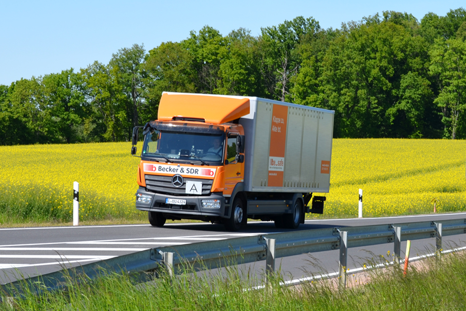 Lkw Aktenvernichtung