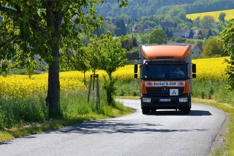 Sicherer Transport zur Aktenvernichtung
